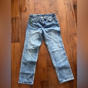 New with tags- Target Women’s Straight-Leg Jeans - Medium Blue Wash